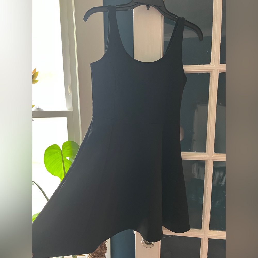 H&M Divided Swing Slater Black Dress